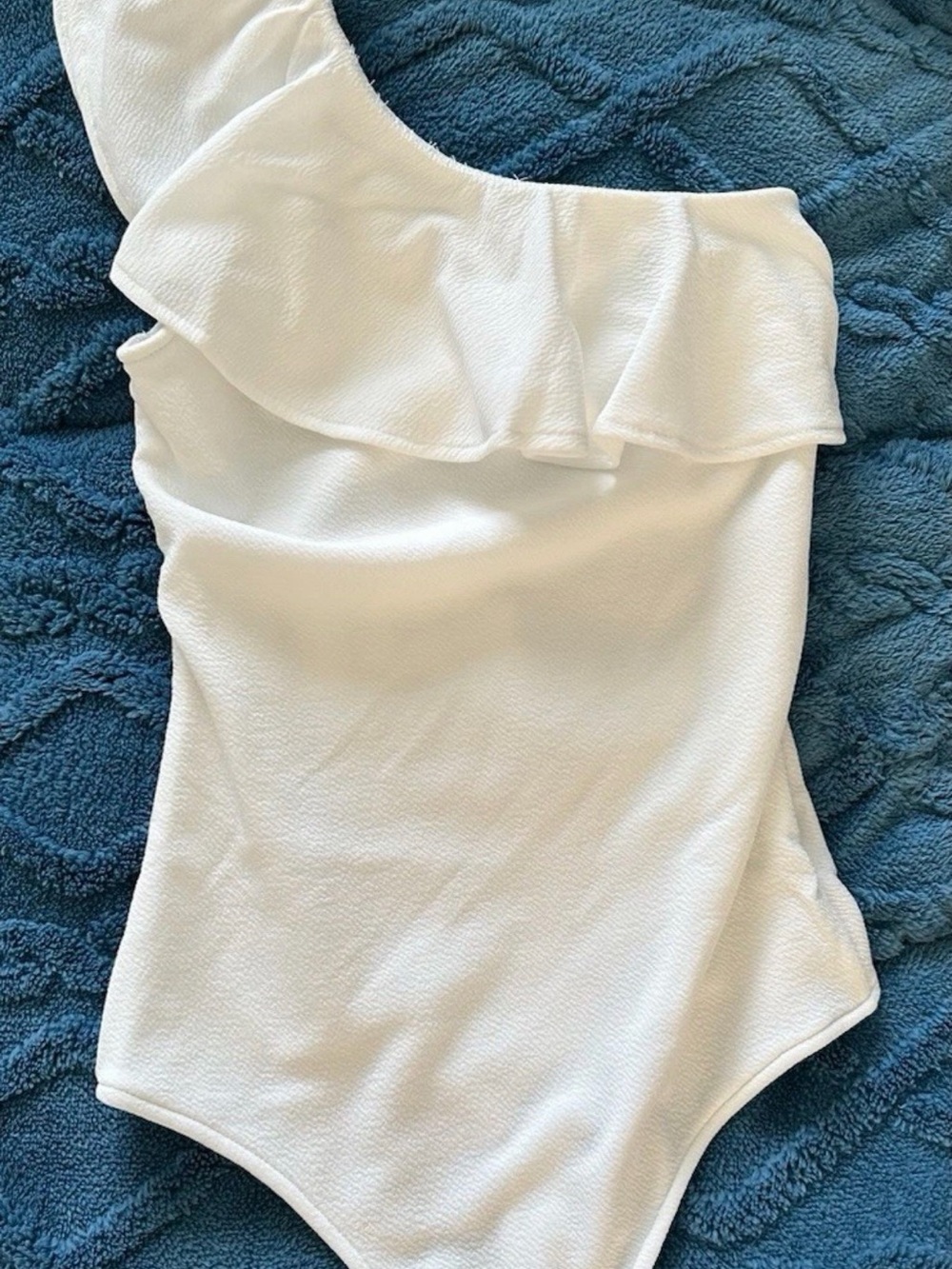 Show Me Your Mumu Ophelia Ruffle Bodysuit Women’s Size Small NWT